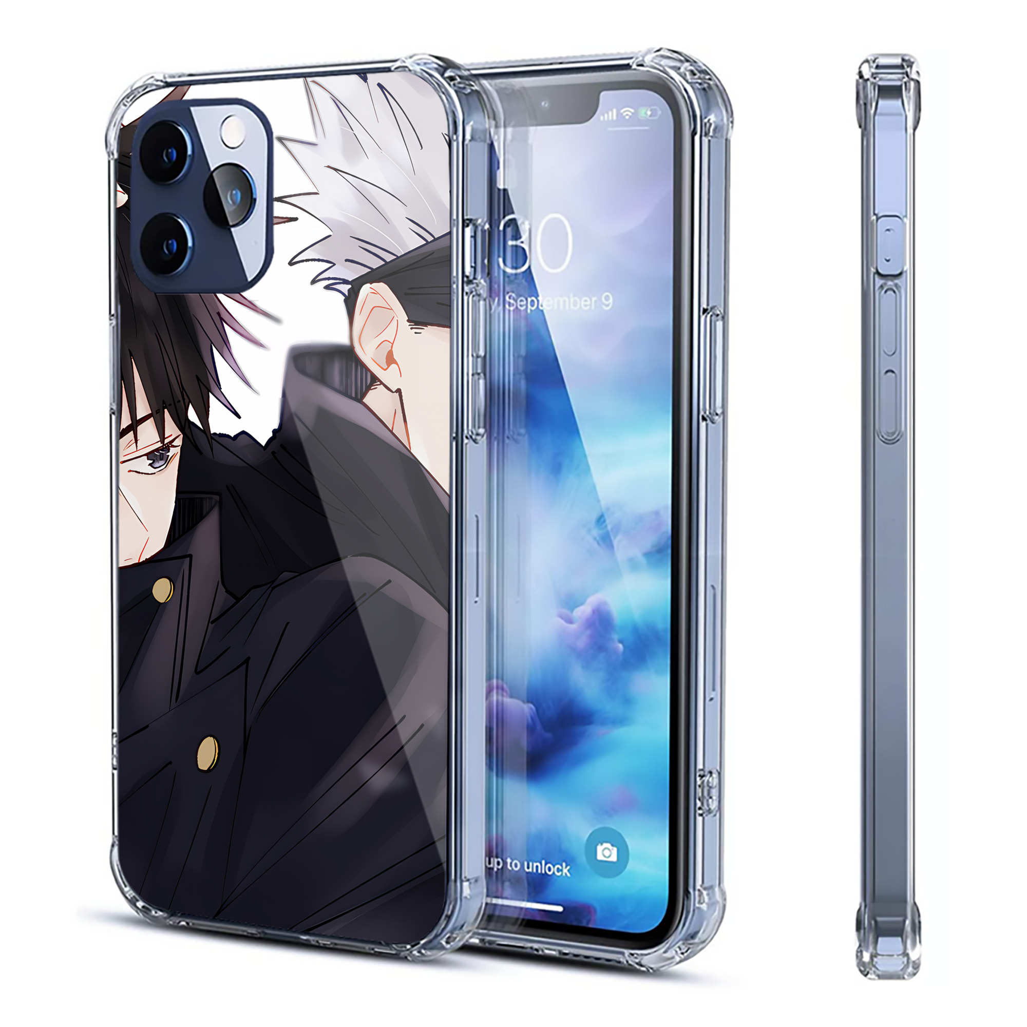 （画像用） SPY×FAMILY间谍家家酒 【iPhone 12シリーズ対応】透明スマホケース（クリアソフトケース）